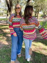 Load image into Gallery viewer, Abilene Crochet Sweater