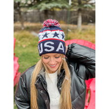 Load image into Gallery viewer, C.C Beanie - USA Knit Pom C.C Beanie HAT3902
