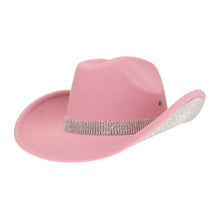 Load image into Gallery viewer, Tinseltown Rhinestone Cowboy Hat -  CC Beanie -