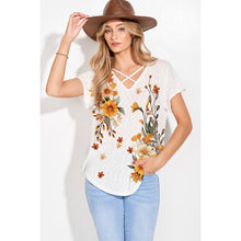 Load image into Gallery viewer, Golden Meadow Criss Cross Tee - Phil Love