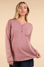Load image into Gallery viewer, Cindy Marie Mineral Washed Top - Very J