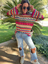 Load image into Gallery viewer, Abilene Crochet Sweater