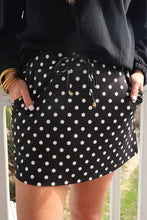 Load image into Gallery viewer, Jess Lea - After Dark Polka Dot Skort
