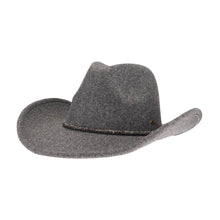 Load image into Gallery viewer, Reno Vegan Fabric Cowboy Hat - CC Beanie