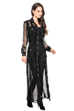 Load image into Gallery viewer, Black as Midnight Trench Coat - Adore