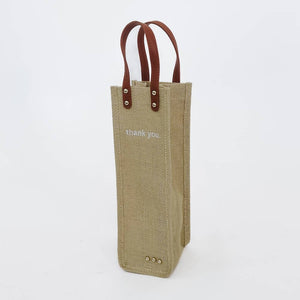 Pretty Simple - Gifted Canvas Reusable Wine Tote