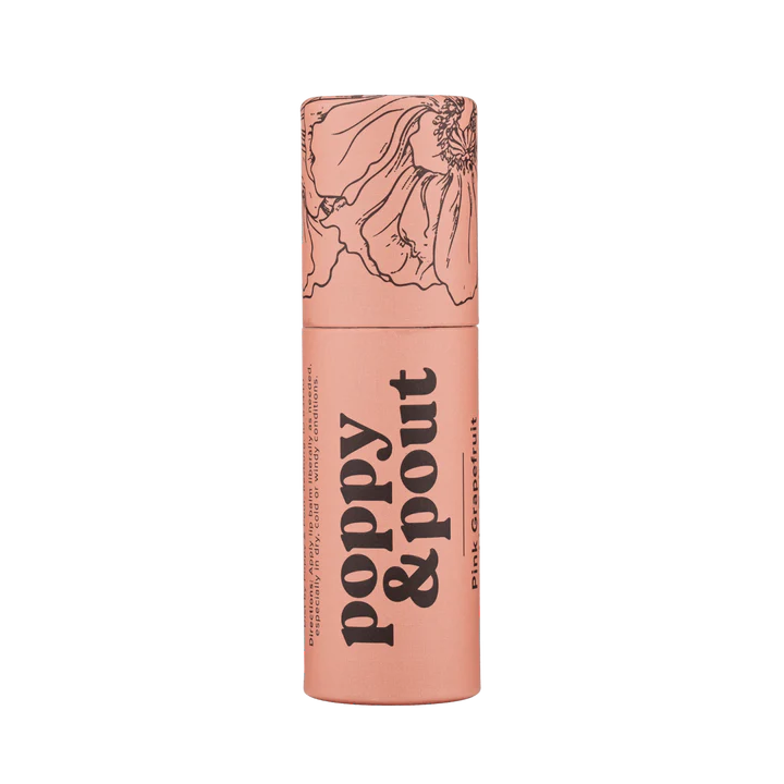 Pink Grapefruit - Lip Balm - Poppy and Pout