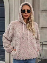 Load image into Gallery viewer, Jacquard Hoodie - 4 Color Options