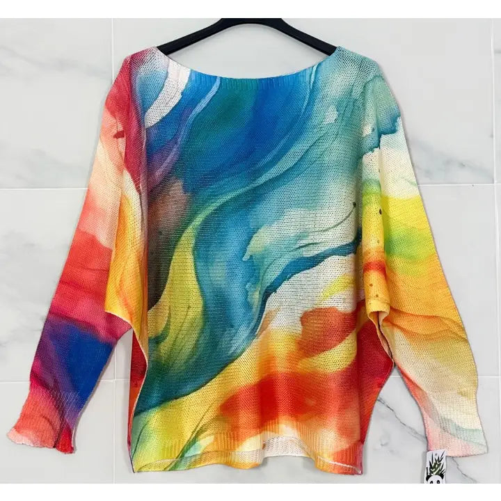 Over the Rainbow Tunic Sweater - Pre Order Closes Nov 1