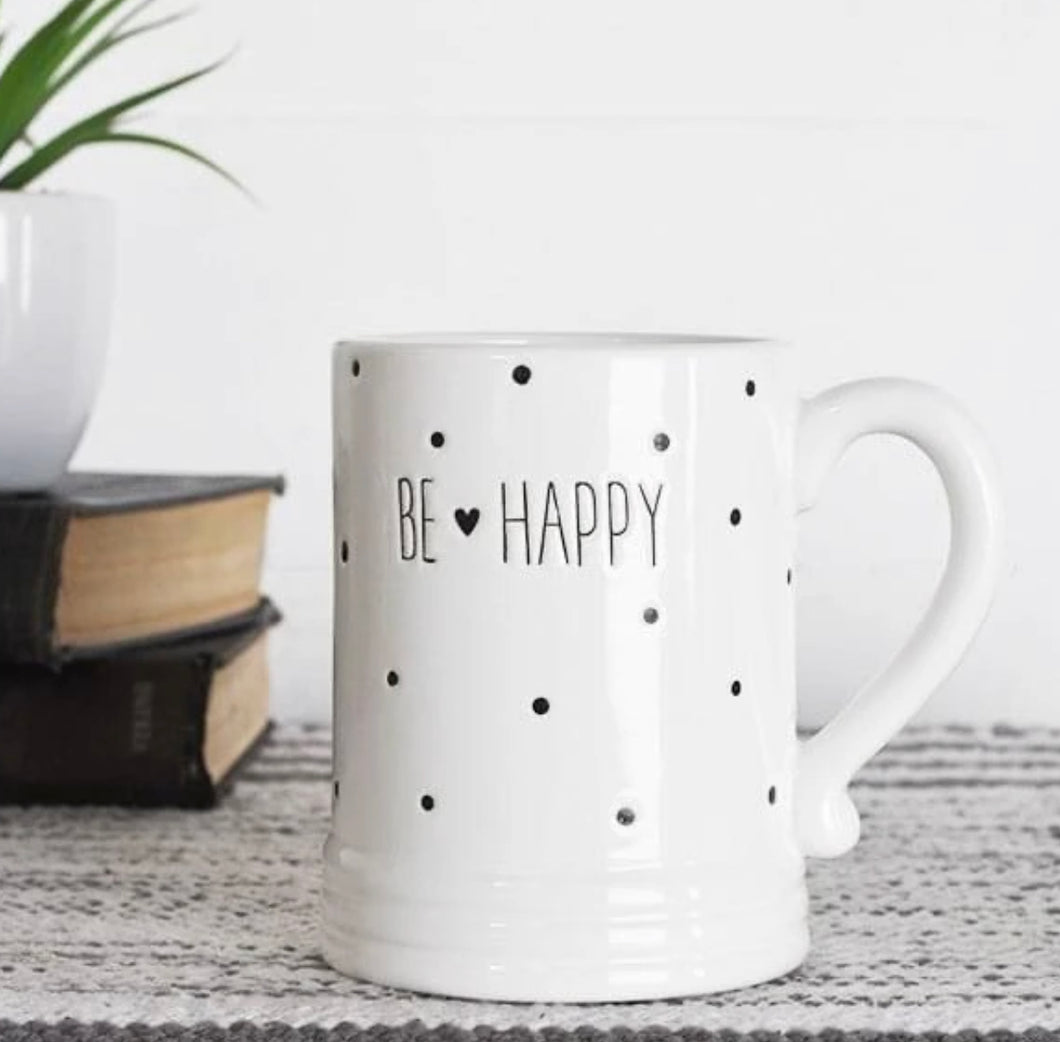 Be Happy Coffee Mug