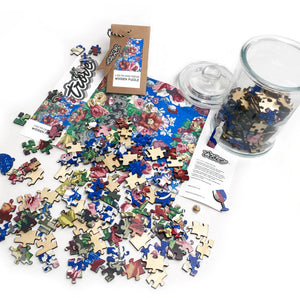 Spring in Glass Jar Puzzle - Trove
