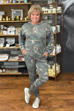 Load image into Gallery viewer, Carrie Camo Sweatshirt - Texas True Threads