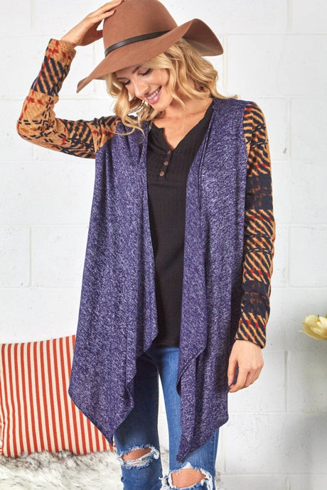 Tribal Sleeve Cardigan