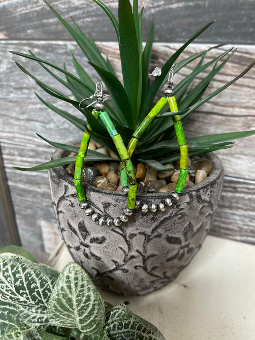 Green Eyes - Teardrop Earring