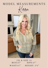 Load image into Gallery viewer, Baby Waffle Long Sleeve Top in Kelly Green - Zenana