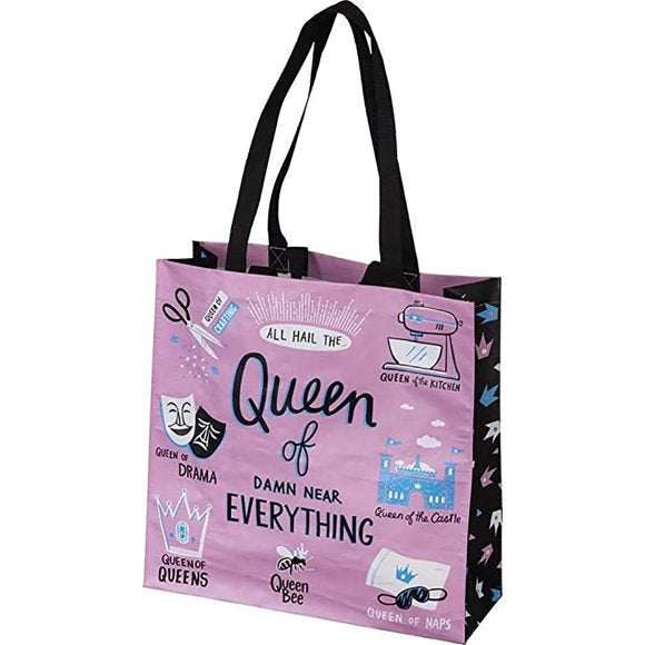 Queen of Damn Near Everything - Market Tote