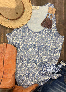 Justine Paisley Tank - Cheeky's