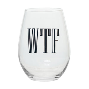 WTF Wine Glass