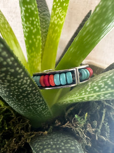 Desert Sky Beaded Stretch Ring