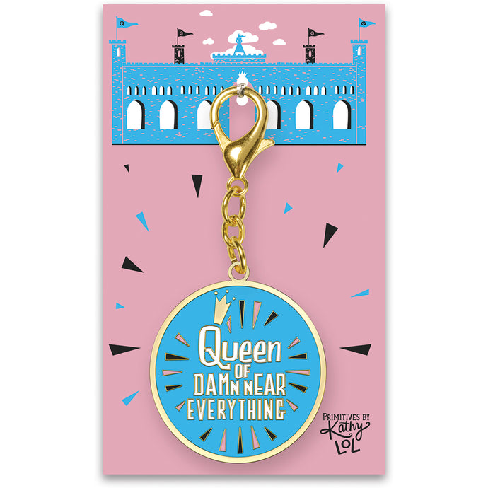 Queen of Damn Near Everything - Key Chain