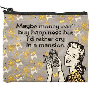 Enough Money to Live Comfortably - Zipper Pouch