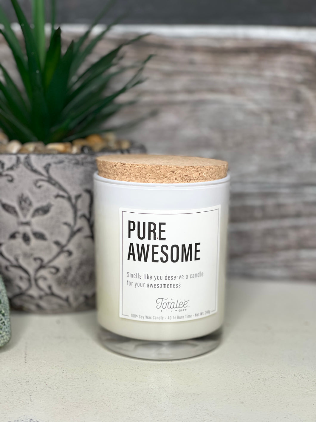Pure Awesome Soy Candle