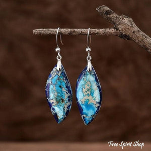 Imperial Jasper Earrings - Free Spirit
