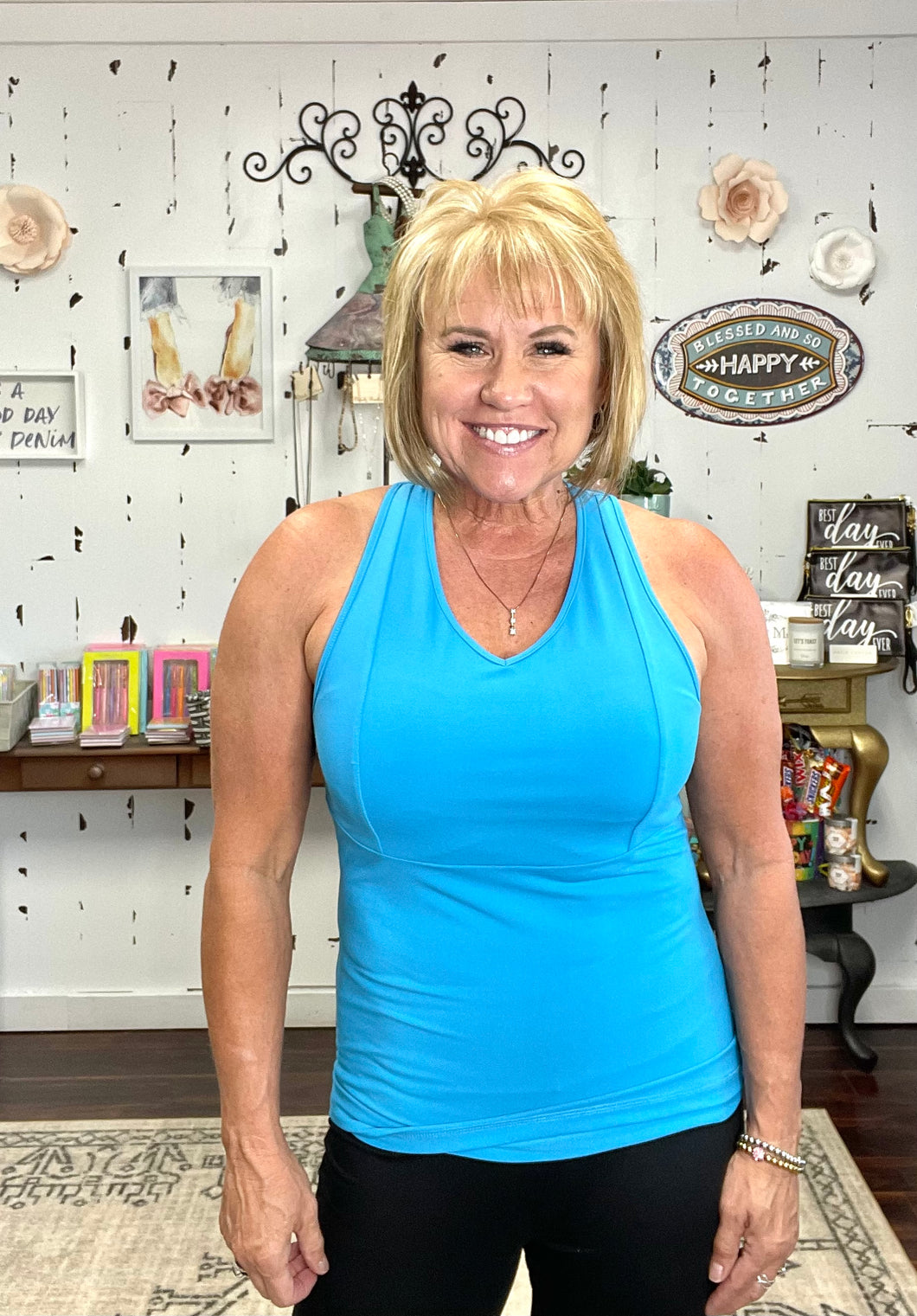 Fancy Phone Pocket Summer Tank - 3 Colors