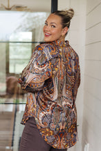 Load image into Gallery viewer, Along For the Ride Paisley Blouse - **