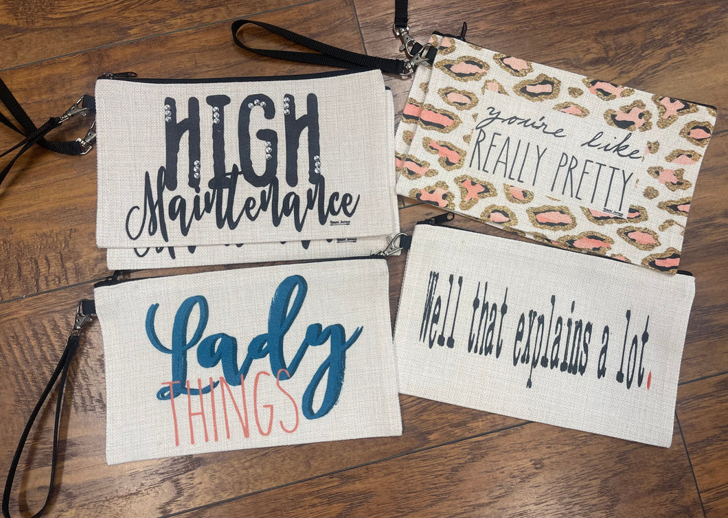 Sassy Makeup Bags