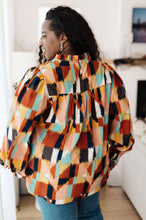 Load image into Gallery viewer, Call It What It Is Mod Print Blouse - Jodifl