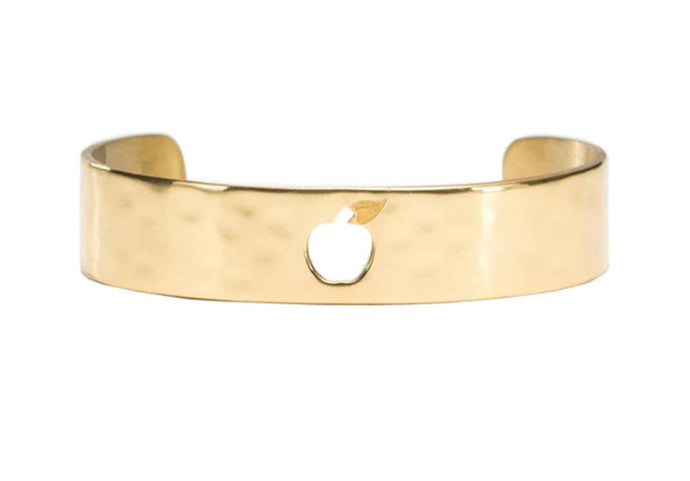Apple of My Eye - Gold - Rustic Cuff