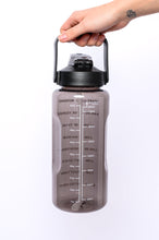 Load image into Gallery viewer, Elevated Water Tracking Bottle in Black