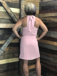 Peek A Boo Dress - Black or Pink