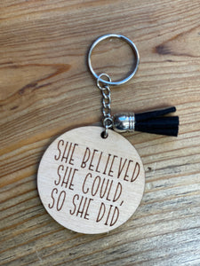 Moments Key Rings - 8 Quotes