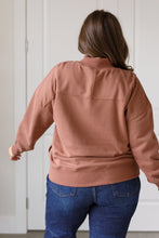 Load image into Gallery viewer, Leena Mock Neck Pullover in Cocoa - Very J
