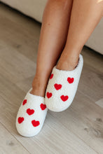 Load image into Gallery viewer, Mini Hearts Cozy Slippers