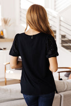 Load image into Gallery viewer, One More Chance Lace Sleeve Top