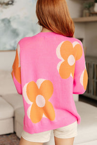 Quietly Bold Mod Floral Sweater