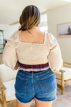 Load image into Gallery viewer, Shirley Smocked Ruffle Blouse