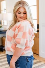 Load image into Gallery viewer, Start Me Up Checkered Sweater