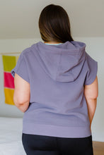 Load image into Gallery viewer, Up And Ready Cap Sleeve Workout Hoodie