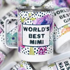 Worlds Best Mimi - Travel Mug