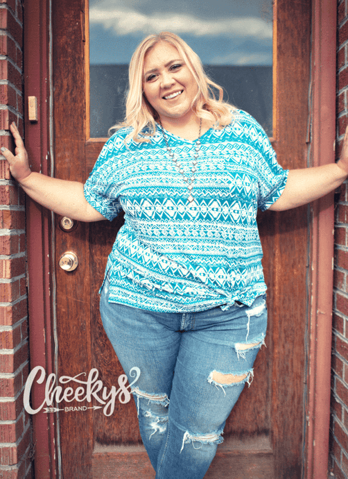 Aztec Pocket Tee - Cheekys