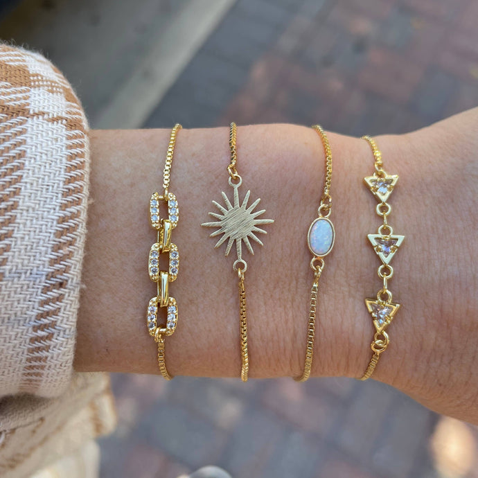 Nikki Smith Designs - Maisy Gold Sliders