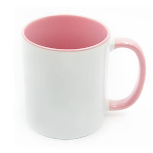 Sublimation Mug 11oz Red - Inside and Handle