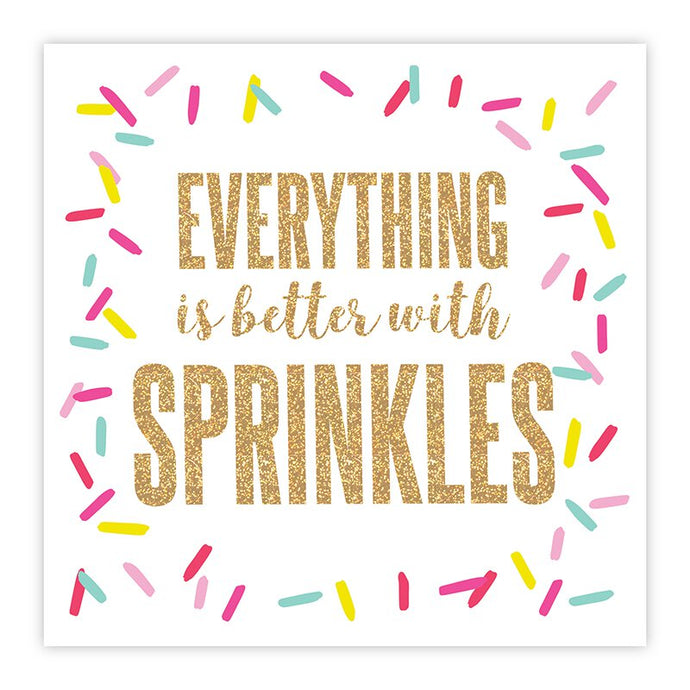 Everything is Better with Sprinkles - napkins